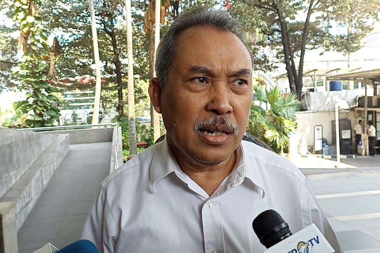 Anggota Dewas KPK Syamsuddin Haris saat ditemui di Jakarta, Jumat (4/8/2023).