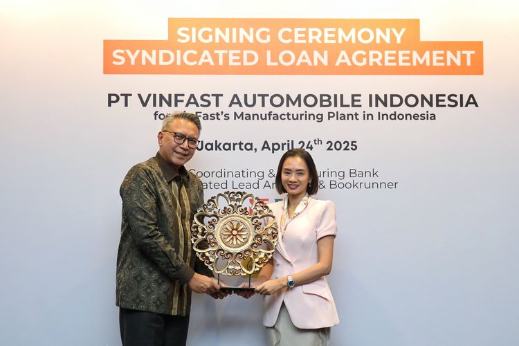 BNI Beri Kredit Sindikasi Rp 1,84 Triliun untuk Bangun Pabrik VinFast di Indonesia