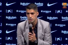 Sembari Meneteskan Air Mata, Luis Suarez Ucapkan Terima Kasih kepada Barcelona