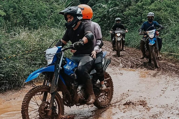 Motor trail di ATV Adventure Indonesia, Cipayung, Jakarta Timur (Dok. Instagram atvadventureindonesia)