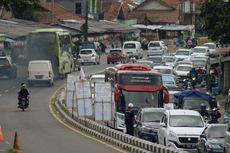 Polres Bandung Alihkan Arus Kendaraan dari Arah Jakarta ke Garut