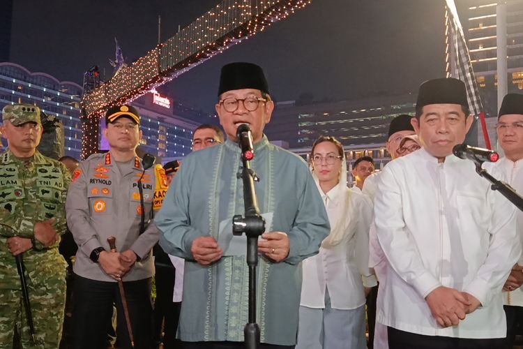 Pramono-Rano Salat Id di Balai Kota Jakarta, Ma’ruf Amin Jadi Khatib