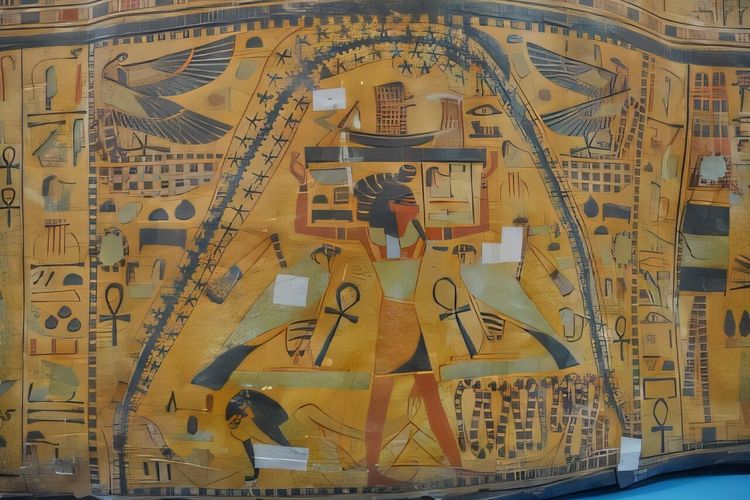 Astronomis dan Mitologis, Gambar Galaksi Bima Sakti Ditemukan dalam Seni Mesir Kuno 