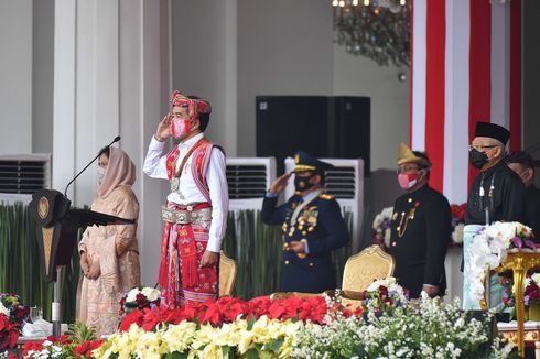 A Solemn, Low-Key Ceremony to Mark Indonesia's 75th Independence Day amid Covid-19 Scourge