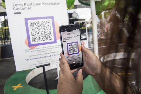 Mulai 14 September Masuk Supermarket Wajib Scan Barcode Pedulilindungi, Begini Caranya