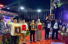 Nomor Urut 3 Pasangan Calon pada Pilkada Lebak 2024