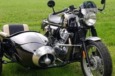 Bikin Royal Enfield Continental GT 650 Makin Klasik dengan Sespan