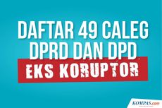 INFOGRAFIK: Daftar 49 Caleg Eks Koruptor dalam Pemilu 2019