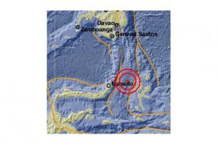 Gempa berkekuatan 6,8 SR melanda Halmahera Barat, Maluku Utara, Rabu (26/11/2014) malam.