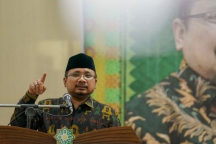 Menteri Agama Yaqut Cholil Qoumas. 