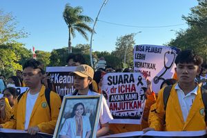 Ketika Ratusan Nakes NTT Turun ke Jalan, Desak Polisi Tuntaskan Kasus Dokter Icha