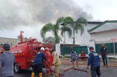 Pabrik Garmen di Sleman Terbakar Dini Hari, Tak Ada Korban Jiwa