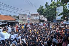 Temui Santri yang Blokade Jalan, Bupati Tangerang Janji Evaluasi Peraturan Operasional Truk