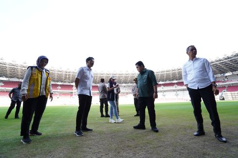 Indonesia Menuju Piala Dunia U20 2023: Garuda Tatap Undian, Rumput GBK Memprihatinkan