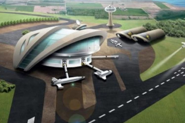 Rendering UK Spaceport