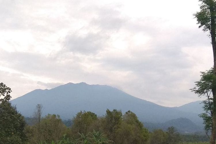 Virtual gambar kondisi Gunung Raung dari PPGA Raung