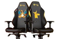 Gandeng Pokemon, Secretlab Rilis Kursi Gaming Pikachu dan Charizard