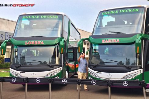 Tarif dan Rute Bus Double Decker yang Lintasi Tol Trans Jawa