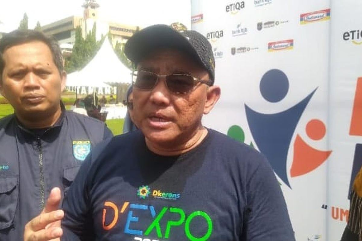 Wali Kota Depok Mohammad Idris saat dijumpai di acara Depok Expo 2022 UMKM Berdaya Depok Sejahtera di Balai Kota Depok, Kamis (8/12/2022).