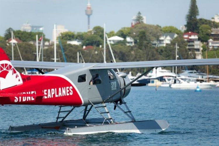 Pesawat terbang apung DHC-2 Beaver.