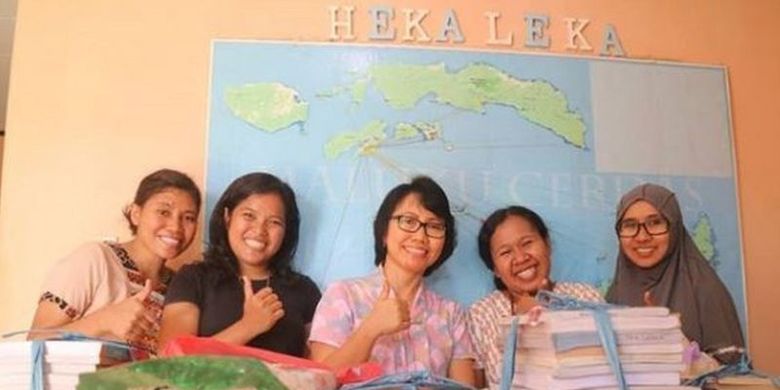 Heka Leka memiliki program Gerakan Maluku Membaca, yang mengumpulkan buku-buku pelajaran dan buku cerita anak hasil donasi untuk disalurkan ke anak-anak di berbagai pulau di Maluku.