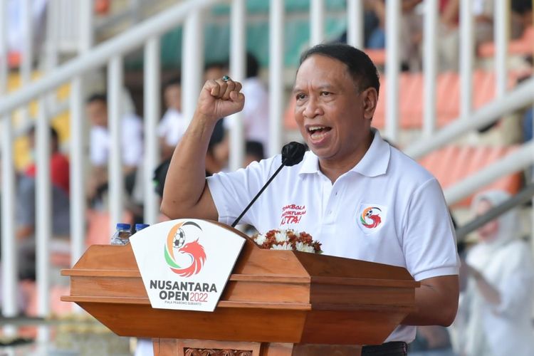 Menteri Pemuda dan Olahraga Republik Indonesia (Menpora RI) Zainudin Amali secara resmi menutup Turnamen Sepakbola U-16 Nusantara Open 2022. 