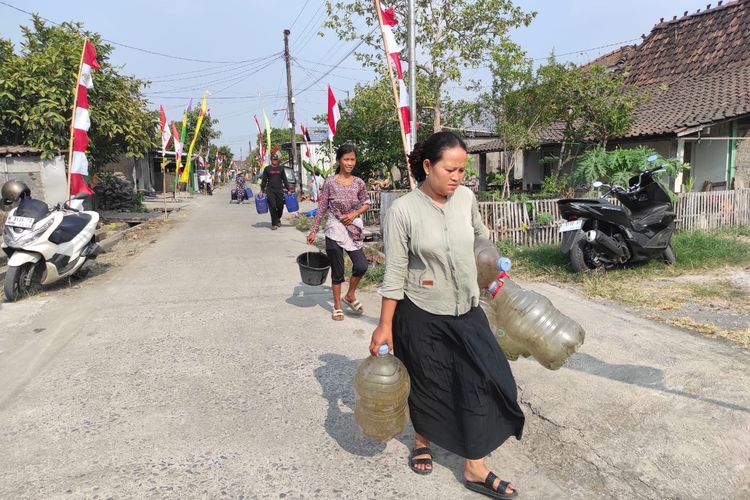 Cerita Warga di Demak Hadapi Kekeringan, Rela Tak Mandi Berhari-Hari demi Irit Air