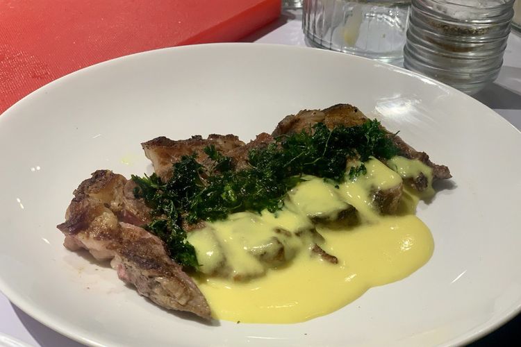 Steak dari daging sapi australia, produk New South Wales (NSW).