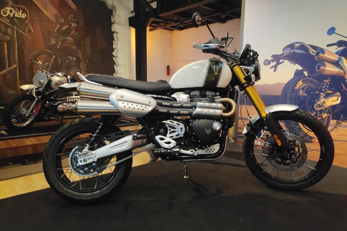 Triumph Scrambler 1200 XE resmi meluncur di Indonesia, Minggu (24/2/2019)