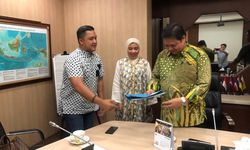 Temui Menko Airlangga di Kantor, AMPI Hanya Bersilaturahim