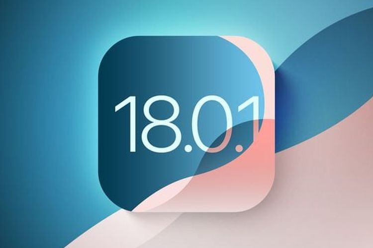 Ilustrasi iOS 18.0.1.