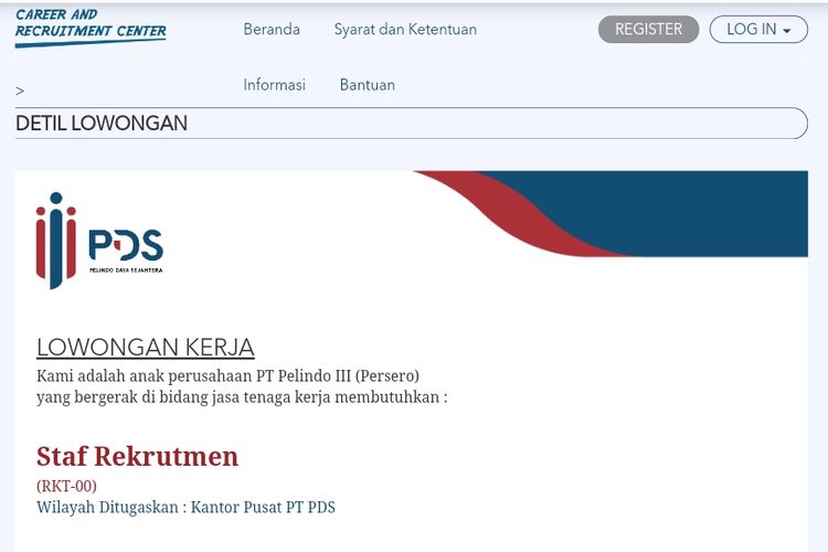 Lowongan kerja