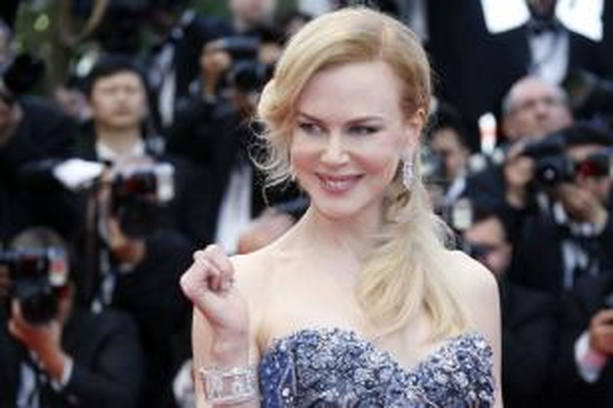 Aktris Hollywood dari Australia Nicole Kidman tiba pada acara pembukaan Festival de Cannes 2014 dan pemutaran perdana film yang dibintanginya, Grace of Monaco, sebagai film pembuka festival film tersebut, di Cannes, Perancis, 14 Mei 2014. 
