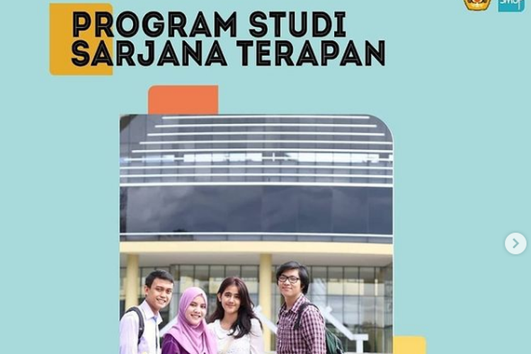 Universitas Padjadjaran (Unpad) menyediakan program studi Sarjana Terapan dengan peluang kerja yang sangat luas.