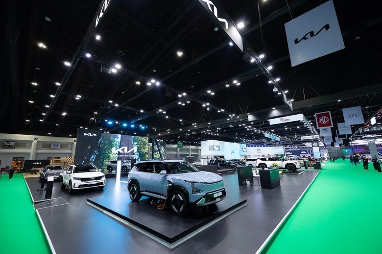 Tampil Perdana di Bangkok International Motorshow, Kia Perkenalkan Model SUV All-Electric