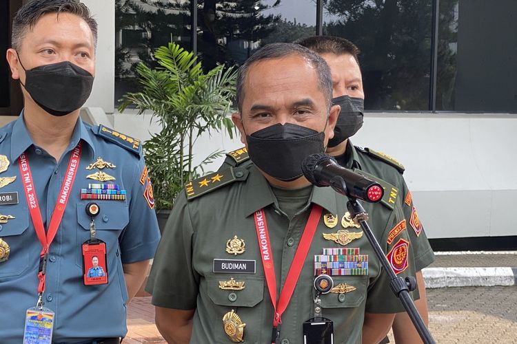 Kepala Pusat Kesehatan (Kapuskes) TNI Mayjen Budiman.