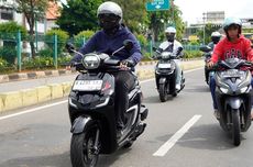 Begini Teknik Mendahului Pengendara Motor yang Aman di Jalan Raya