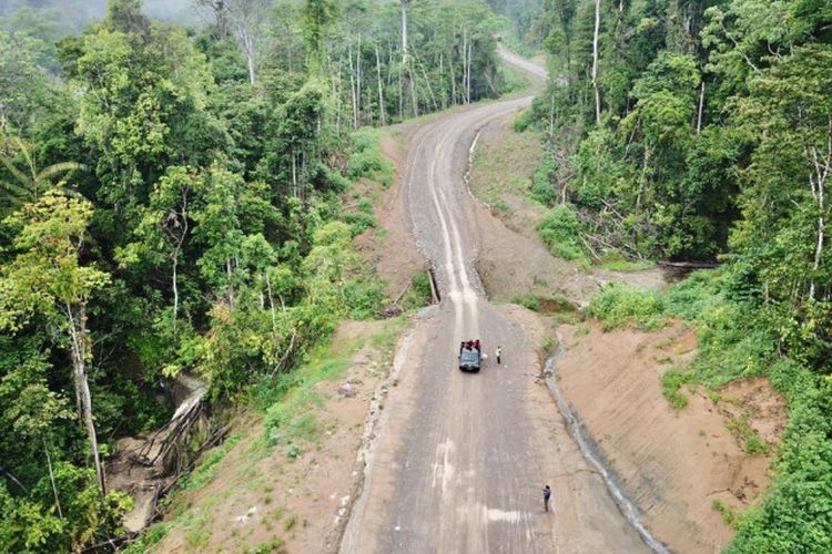 Pembangunan Jalan Geumpang?Pameu untuk menyambung missing link pada ruas jalan nasional di lintas tengah Provinsi Aceh. 