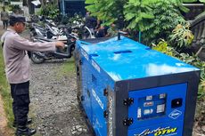 Lepas dari Gandengan Truk, Genset Tabrak Pengendara Motor di Banyuwangi 