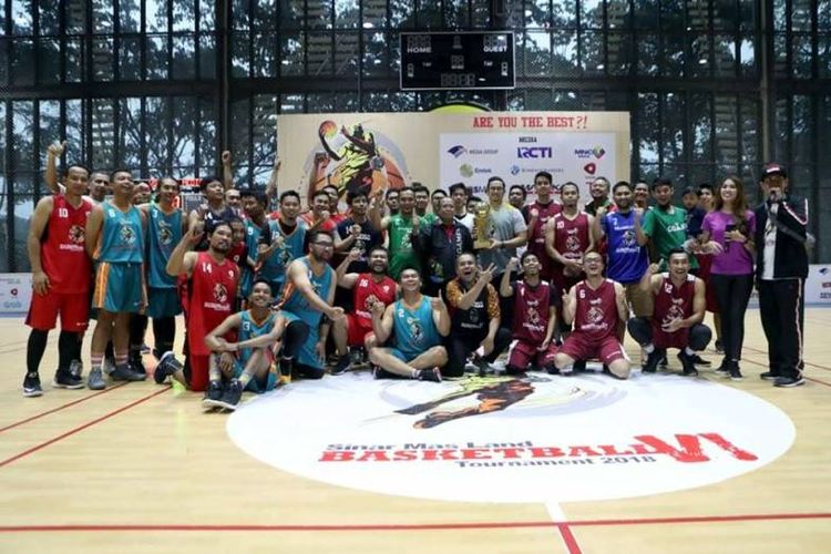 Pemerintah melalui Kementrian Pemuda dan Olahraga (Kemenpora) memberikan dukungan pada gelaran basket yang digelar Sinar Mas Land bersama Jusraga ini.
