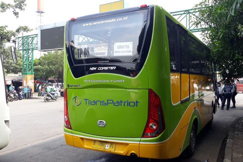 Tarif Sedang Dikaji, Naik Bus Transpatriot Bekasi Masih Gratis