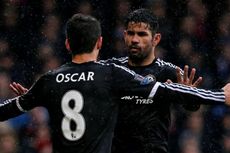 Costa dan Oscar Dikabarkan Bertengkar pada Sesi Latihan