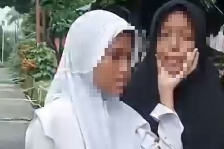 Seorang siswi SD Negeri 91 Waiheru Ambon merundung temannya viral di media sosial, Senin (3/6/2024)