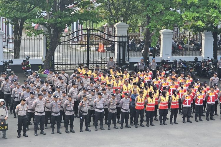 Amankan Demo Nelayan di Pati, 1.456 Personel Gabungan Diterjunkan Tanpa Senjata Api