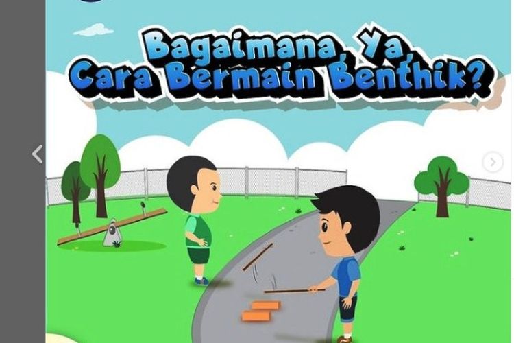 Cara main permainan tradisional Benthik bagi anak untuk mengisi liburan sekolah.