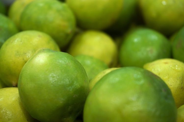 Ilustrasi jeruk limau, jeruk limo