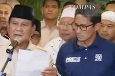 Prabowo: Hari Ini, Saya dan Sandiaga Deklarasikan Kemenangan sebagai Presiden dan Wapres 2019-2024