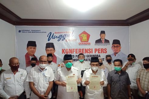 Ini Pasangan yang Diusung Gerindra di Pilkada Sumbar 2020