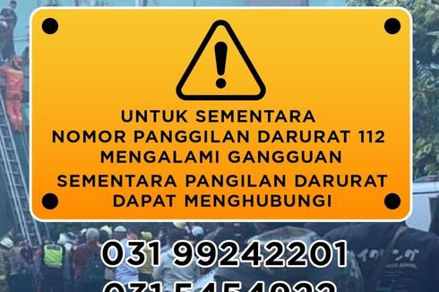 Pusat Data Cyber 1 Terbakar, Layanan 112 Surabaya Dialihkan Sementara