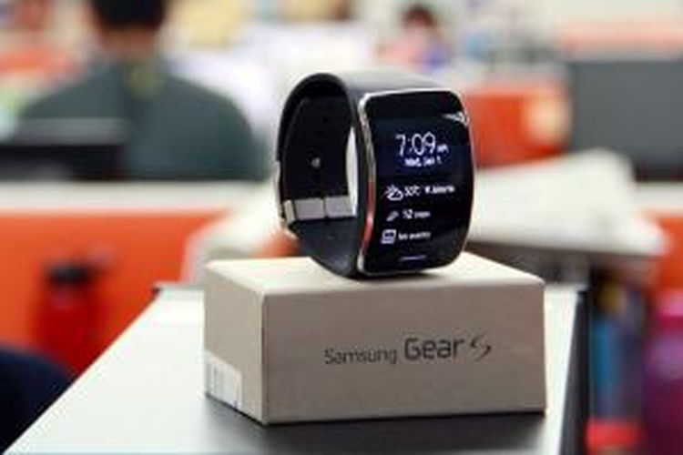 Jam tangan pintar Samsung Gear S.